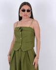 Cordset Natascia - Completo top e pantalone