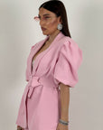 Tailleur FABRY - completo giacca con cintura e pantalone
