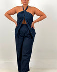 CURVY Cordset PERLITAS - Completo top e pantalone
