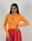Maglia MARZIA - Maglia lumina con bottoni