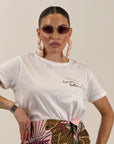 T-shirt in cotone PAREO, LIMONCELLO E BELLA VITA