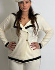 CURVY Cordset LIATRIS - COMPLETO MAGLIA E PANTALONE