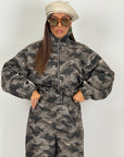 Cordset KAMIRA - Completo giacca con zip e pantalone