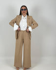 Tailleur ELEA - COMPLETO GIACCA E PANTALONE GESSATO