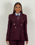 Tailleur EMANUELA - Completo giacca con bottoni dorati e pantalone