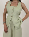 Tailleur MACY - Completo gilet corto e pantalone