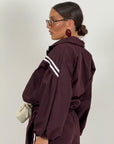 Tuta BELLINA - Completo felpa con zip e pantalone