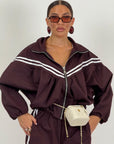Tuta BELLINA - Completo felpa con zip e pantalone