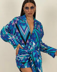 Cordset DELFINA - Completo camicia e gonna pareo