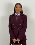Tailleur EMANUELA - Completo giacca con bottoni dorati e pantalone