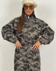 Cordset KAMIRA - Completo giacca con zip e pantalone