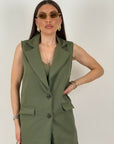 Cordset OLGA - Completo GILET e bermuda