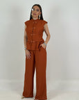 Cordset ARCADIA - Completo blusa e pantalone