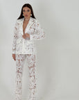 Saldo Tailleur WHITY in pizzo sartoriale
