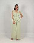 Tailleur MACY - Completo gilet corto e pantalone