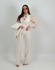 Tailleur EMY - Tailleur sartoriale tre pezzi tinta unita