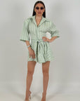 Cordset CELINE - Completo camicia e pantaloncino