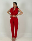Tailleur ELLY - COMPLETO giacca corta e pantalone
