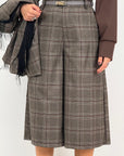 Tailleur CORNELIA - Completo bermuda e giacca con frange