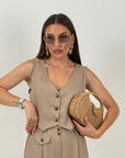 Cordset ALIZEE - Completo gilet e pantalone
