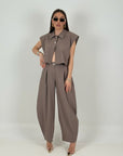 Cordset CONCETTA - Completo camicia e pantalone