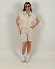 Cordset LILY - Completo giacca corta e pantaloncino