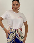 T-shirt in cotone PAREO & GOOD VIBES