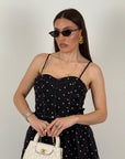 Abito ALEXANDRA - Abito lungo scollo a cuore - COLLEZIONE CHIC
