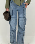 Jeans con tasconi