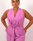 CURVY Tuta losangeles - tuta intera con nodo in vita