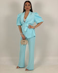 Tailleur FABRY - completo giacca con cintura e pantalone