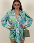 Cordset DELFINA - Completo camicia e gonna pareo