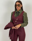 Camicia TOMMY corta gessata