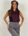 Blusa BRITTANY effetto seta