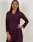 Tailleur CETTINA - Completo gilet con cintura e pantalone
