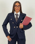 Tailleur ANITA - Completo giacca con bottoni dorati e pantalone