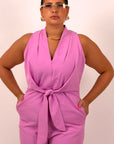 CURVY Tuta losangeles - tuta intera con nodo in vita