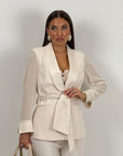 Tailleur KIBRIT - Tailleur sartoriale con maniche velate
