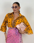 Camicia a fantasia TROPICAL