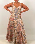 CURVY Cordset CHRY - Completo top e gonna lunga COLLEZIONE CHIC