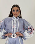 Cordset VIOLETTA - Completo camicia e pantaloncino - COLLEZIONE CHIC