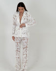 Saldo Tailleur WHITY in pizzo sartoriale