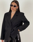 COMPLETO IBIZA - completo 3 pezzi, composto da giacca, top in paillettes e pantalone in paillettes