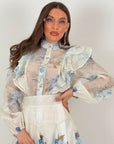 Completo SYRIA - completo composto da camicia con bottoni gioiello e gonnellone