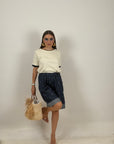 Saldo Bermuda di jeans