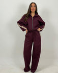 Tuta BEATRICE - Completo felpa con zip e pantalone