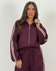 Tuta BEATRICE - Completo felpa con zip e pantalone