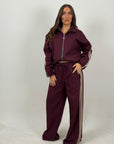 Tuta BEATRICE - Completo felpa con zip e pantalone