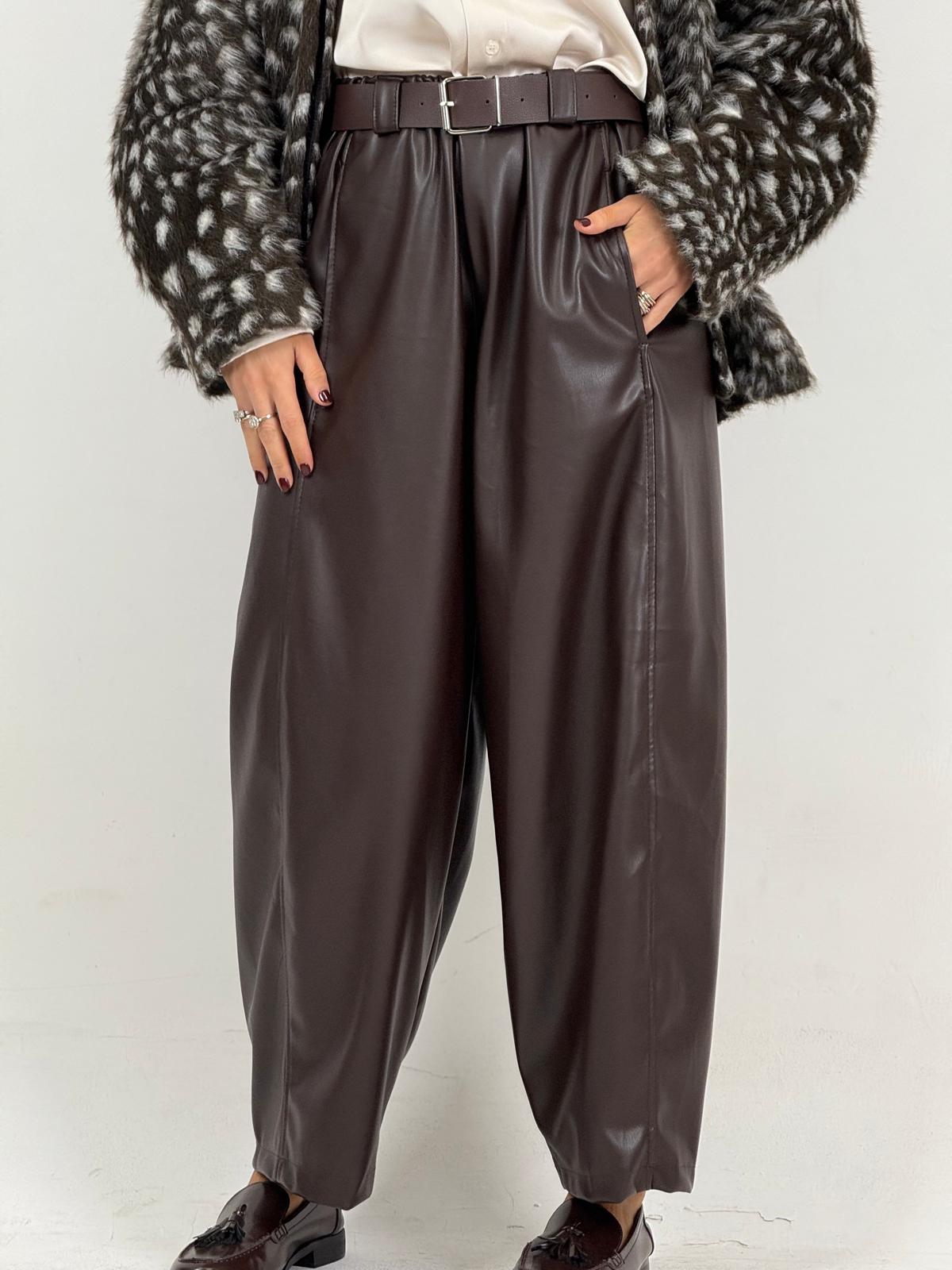 Pantalone ecopelle PRIYA