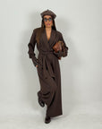 Tailleur BENNY - Completo giacca con cintura e pantalone